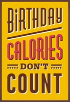 birthday calories
